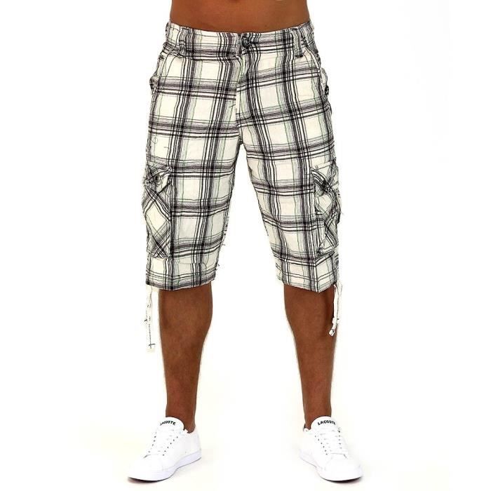 Hommes Shorts Fresh look ID725 [Beige, US 36]