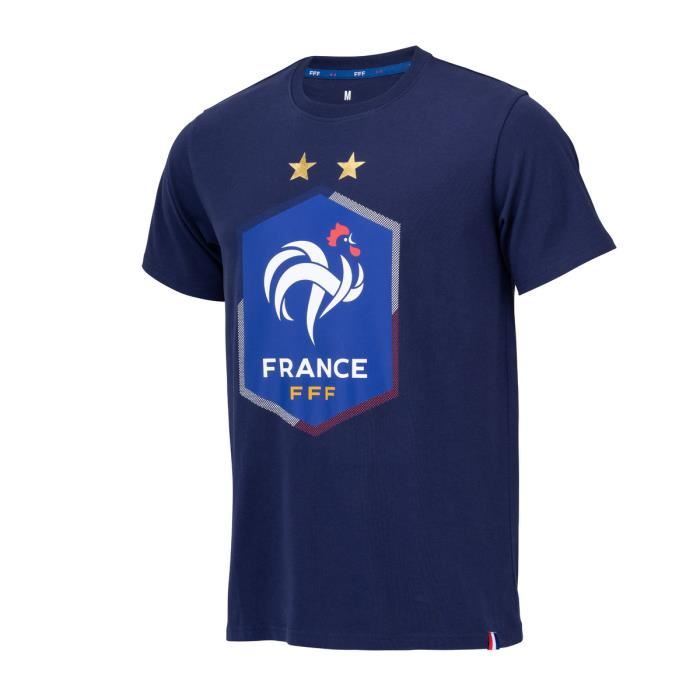 T-shirt enfant France Weeplay Big logo - bleu marine - 8 ans