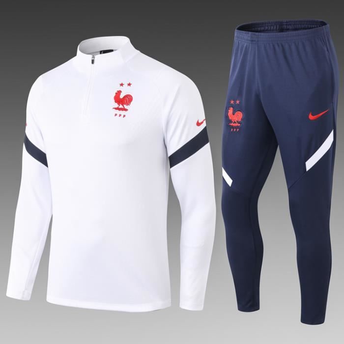 Survêtement de Foot Homme 2020-2021 Nouveau Maillot de Football Pas Cher Survet Kit