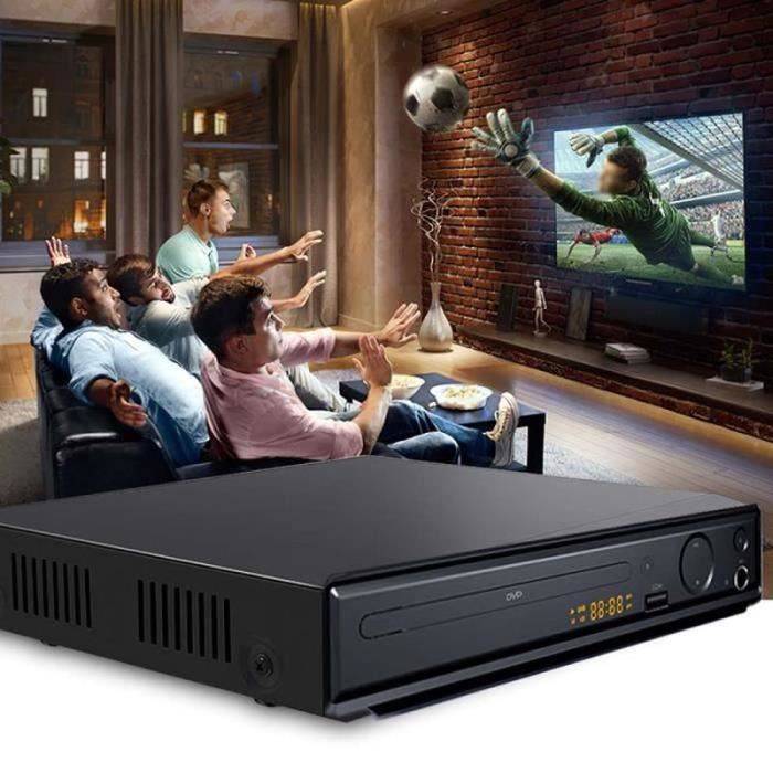 ZF34884-Lecteur DVD, adapté à la télévision, lecteur HD DVD - CD, avec sortie HDMI AV