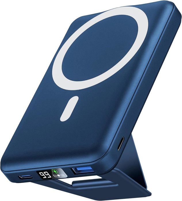 Powerbank Magnétique Sans Fil – Batterie Externe, Chargeur Portable, Sans Marque
