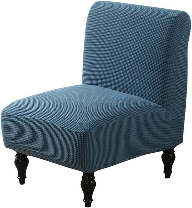 Housse Stretch Polyester Housse Chaise Sans Accoudoirs CHNSHOME