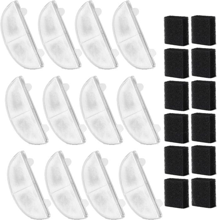 Comparer les prix de 12pcs filtres de rechange WF20 pour fontaine à eau Filtre de rechange de qualité supérieure pour chats et chiens Avec 12 éponges