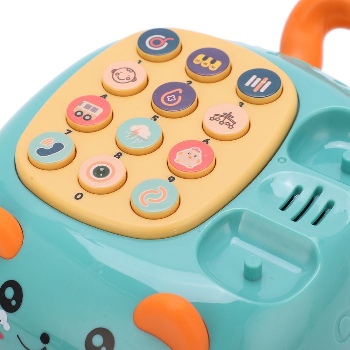 Mini smartphone jouet A16 pour enfants, carte SIM, téléphone portable intelligent, téléphone portable, portable pour enfants, avec 19 jeux