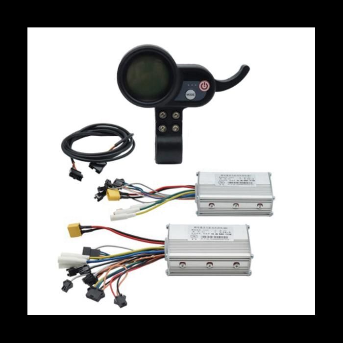Scooter éLectrique Dual Drive Controller JP 48V 52V 60V 25A 50A Brushless Controller AB Kit de ContrôLeur DEntraîNement ArrièRe 2