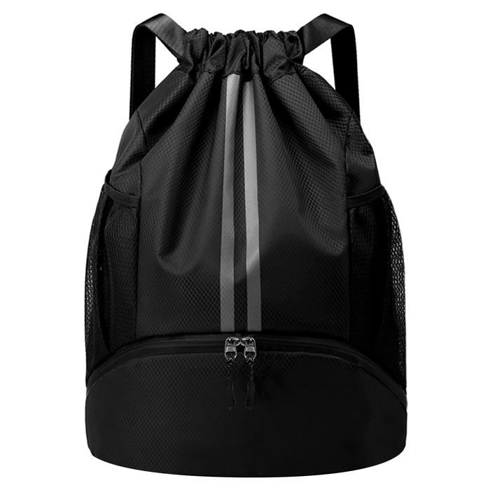 Sac à Cordon de Sport Grande Capacité Sac de Gym Pliable Étanche pour Basketball Randonnée - Hommes Femmes Enfants