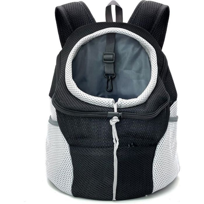 Sac à dos de transport pour chien – Maille respirante – Épaule rembourrée – Sécurité intégrée – Confort pour animaux j