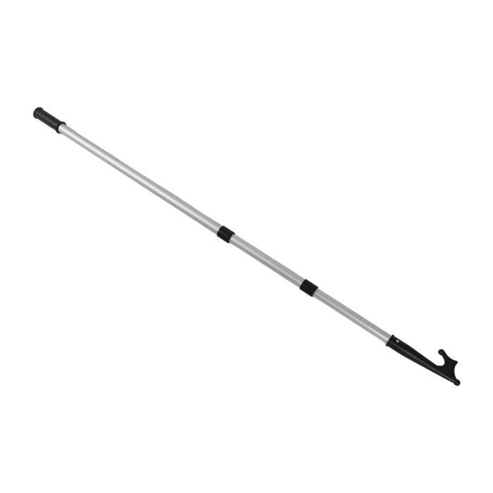 Crochet De Bateau Télescopique 1,4 M – En Acier Inoxydable, Pour Amarrer Ou Attraper Au Loin, Compact