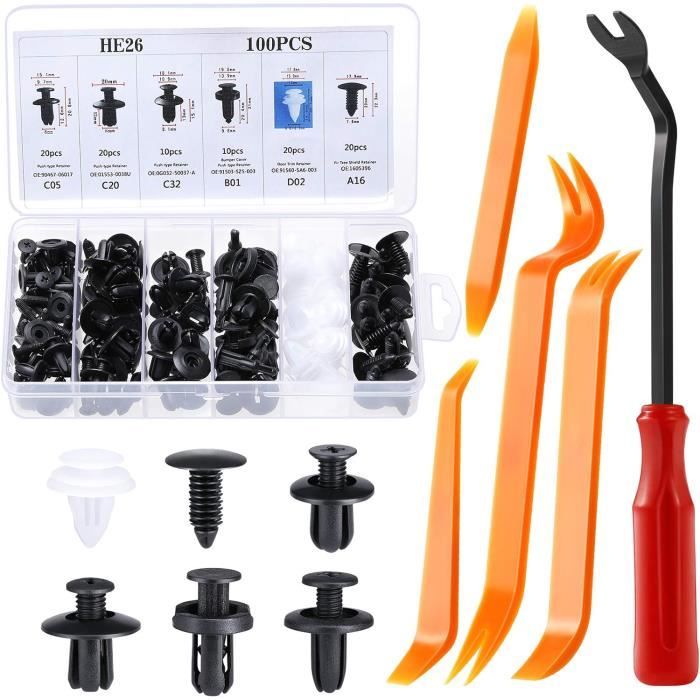 Drfeify clips de carrosserie pour voiture RC 1/18 RC Body Clips Stable