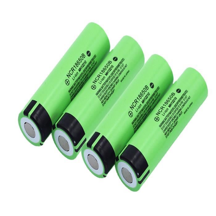 2023 New 4 Pack 3.7V 3400mAh 20A Flat Top Batteries - View #7