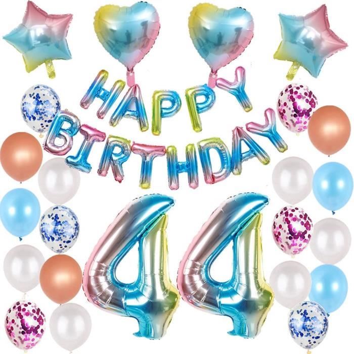 Kit De Decoration D Anniversaire 44 Ans Pour Homme Et Femme Motif Arc En Ciel 44 Ans Decoration D Anniversaire Pour Femme De Cdiscount Maison Kit De Decoration D Anniversaire 44 Ans Pour Homme Et Femme Motif Arc En Ciel 44 Ans Decoration D Anniversaire Pour Femme De Cdiscount Maison