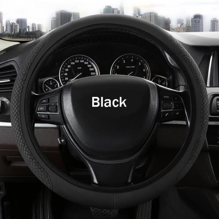 Noir - Juste de Protection Universelle pour Volant de Voiture, Accessoires  pour VW Volkswagen Golf 4 5 6 GTI - Cdiscount Auto