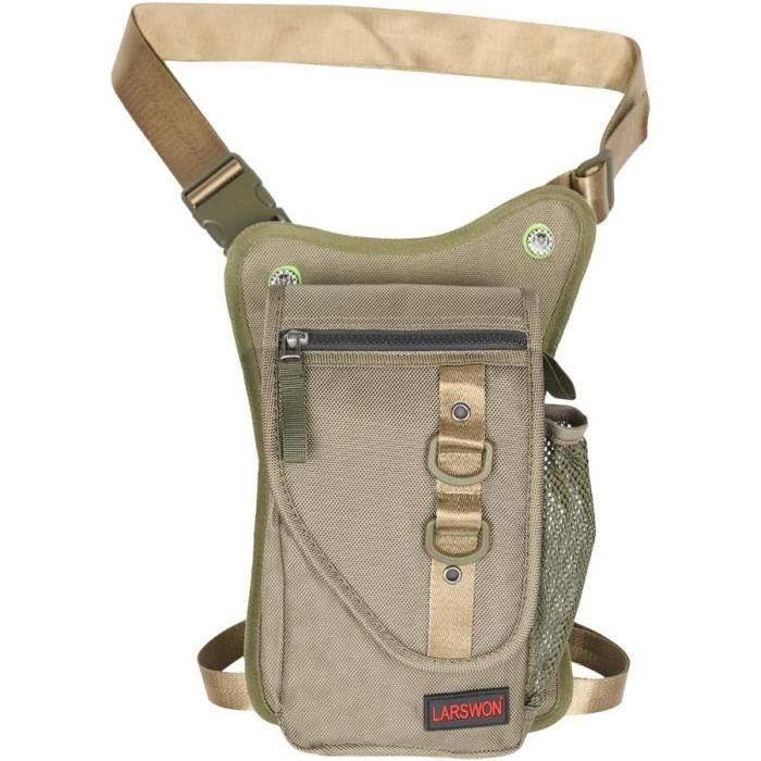 Sac De Cuisse étanche Pour Sport Et Voyage - Réglable, Fermoir Rapide - Parfait Pour Vélo, Randonnée, Téléphone, Clés