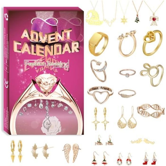 Calendrier De L'avent Enfant 7 Ans Calendrier De L'Avent Licorne 2025 Pour Filles - 24 Jours De Surprises Bracelet Ado Fille