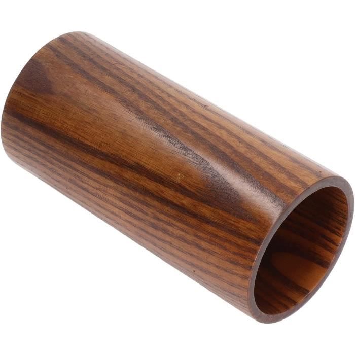 Porte-couverts rotatif blanc vintage en bois Organisateur de couverts