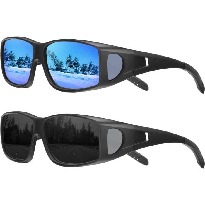 Sur Lunette De Soleil Polarisees Lunettes De Soleil Homme 2 Paires Surlunettes De Soleil Femme Homme Conduite Velo Peche Pro u3864 Achat Vente lunettes de soleil Cdiscount