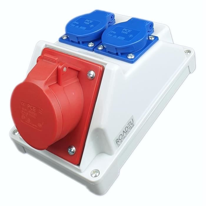 Multiprise - Maclean - MCE336 E - 2 prises - USB A/C 2,4A
