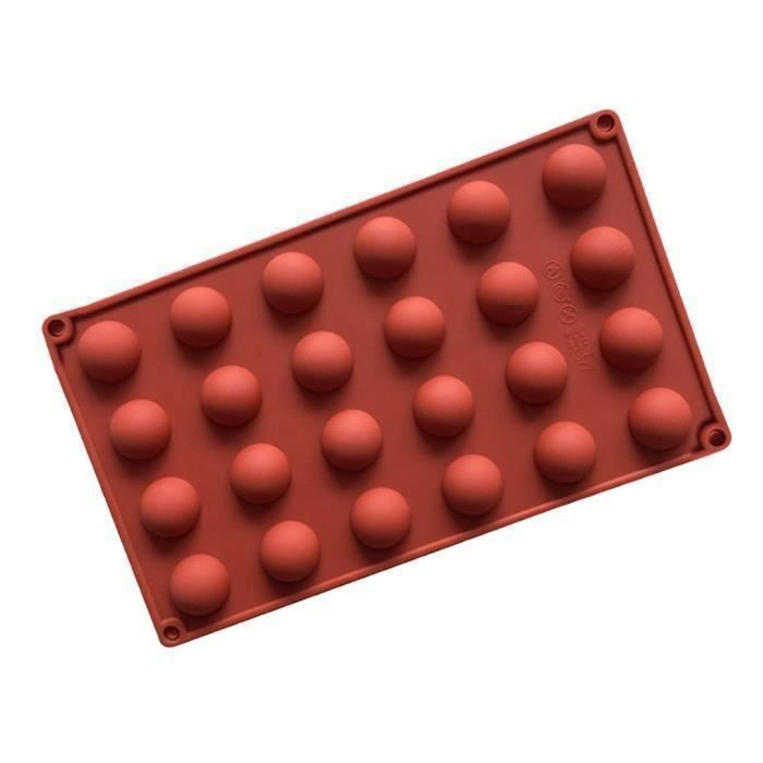 Demi Boule Sphere Gateau En Silicone Moule Muffin Biscuits Au Chocolat Cuisson Moule Decor Gracemui4 Cdiscount Maison