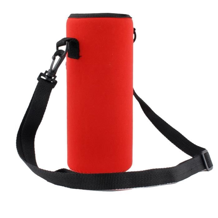 1 L Bouteilles d/'eau Support Thermique Isolé Capot sachet support avec sac de ceinture