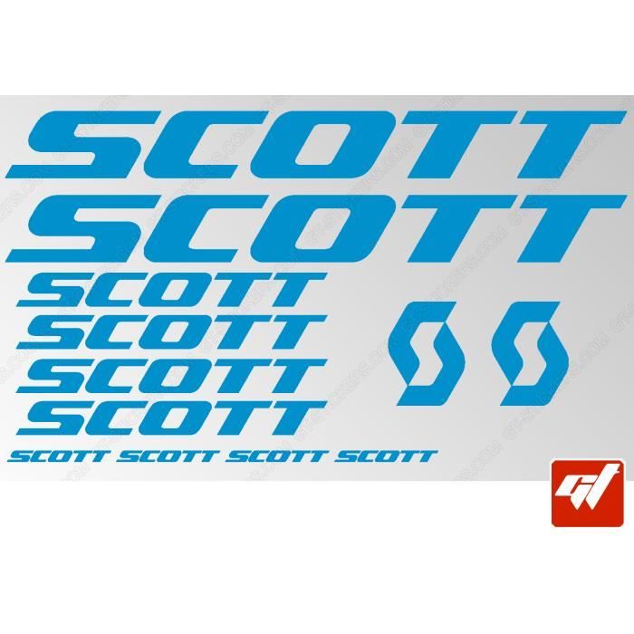 Vtt scott on sale bleu