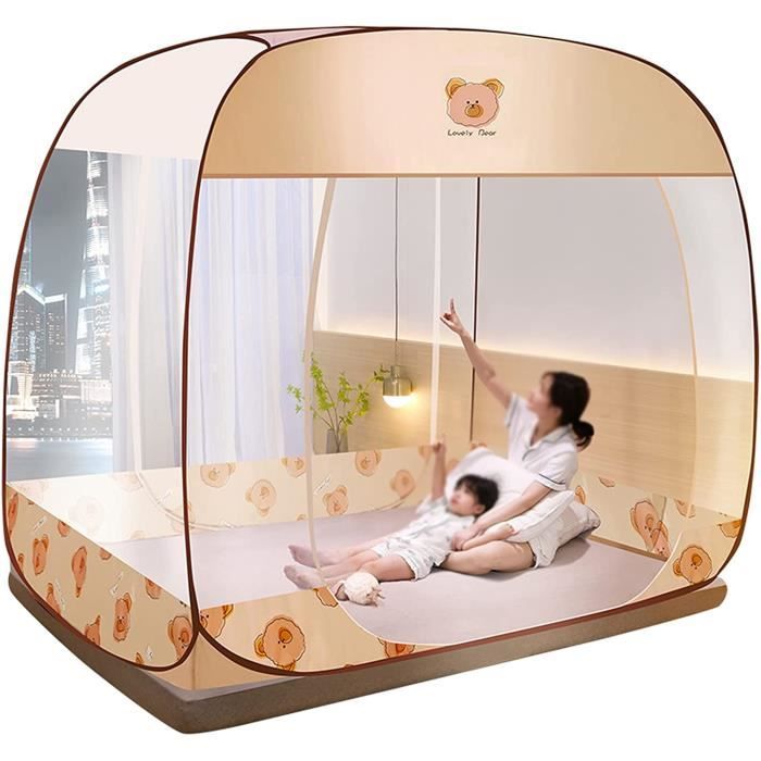 Moustiquaire De Voyage Portable, Moustiquaire Pliante Pop-Up, Répulsif Anti-Chute Respirant Moustiquaire De Voyage Portable, Moustiquaire Pliante Pop-Up, Répulsif Anti-Chute Respirant