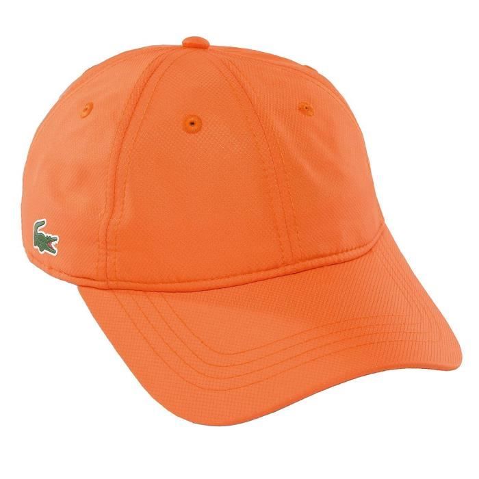 Casquette orange lacoste sales