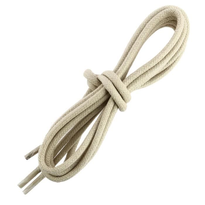 Les Lacets Fran ais Lacets ronds et tr s pais 5mm 110cm