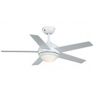 Ventilateur de plafond - AireRyder - FRESCO - Blanc - Lumière et télécommande - Diamètre 112 cm