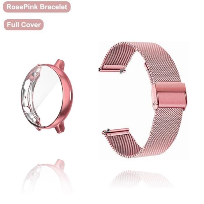 Bracelet pour Samsung Galaxy Watch Active 2 40mm 44mm avec