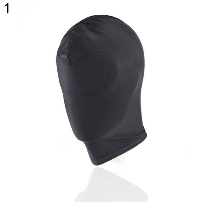 Masque SM Subversion Noire - Cagoule Fétiche Ouch, Neuf, Pour Jeux Ou Déguisement