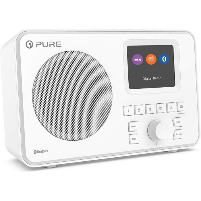 Elan One Radio Dab+ Portable Avec Bluetooth 5.0 (Radio Dab Et Fm, Écran