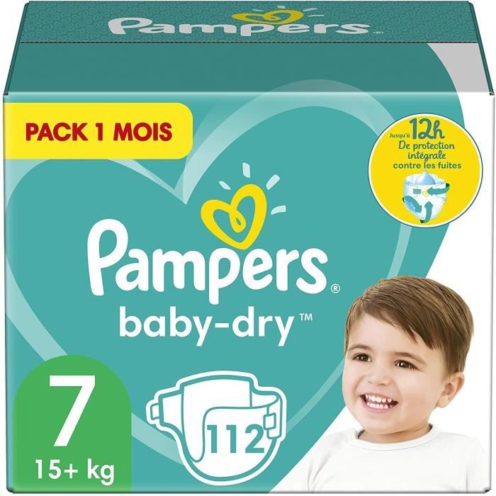 COUCHE JETABLE COUCHE D’APPRENTISSAGE Pampers Couches BabyDry Taille