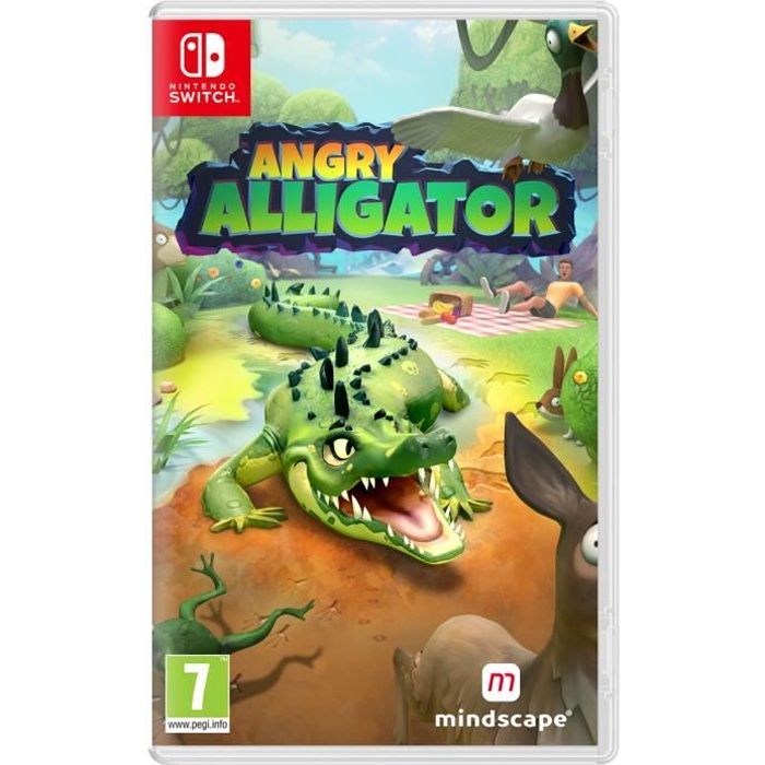Jeu Vidéo - Angry Alligator - Nintendo SWITCH - Aventure - PEGI 7+ - Edition Standard