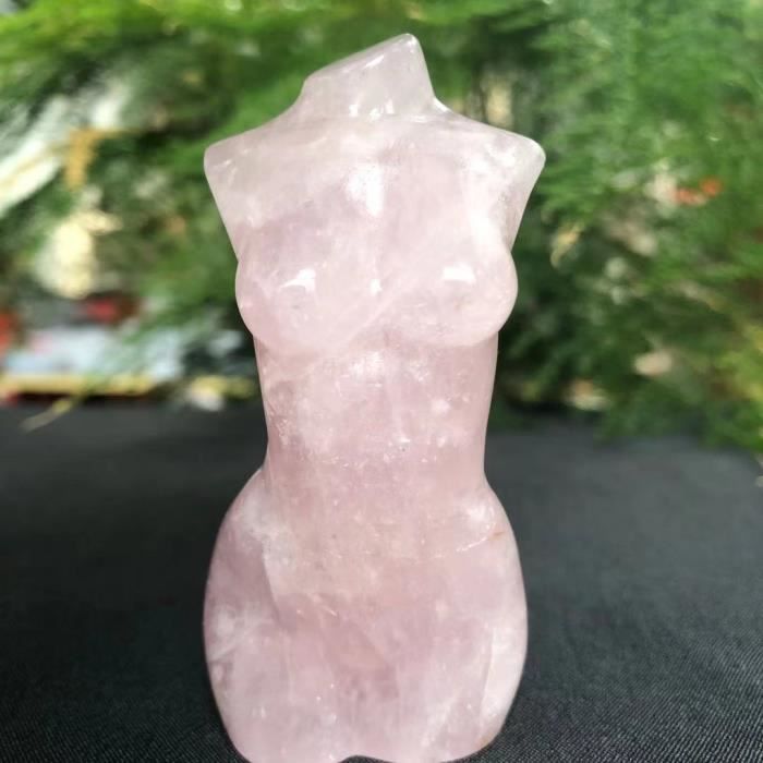 Décor Sculpture Renard En Quartz Rose Et Améthyste Naturel – 3,2 Lb (1,45 Kg), Poli, Marque Divine Crystal
