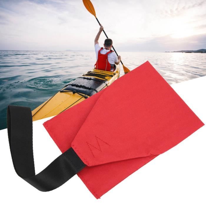 ZALHIN 2pcs Drapeau De Sécurité Pour Kayak - Drapeau Réfléchissant Rouge Pour Kayak, SUP Et Remorque