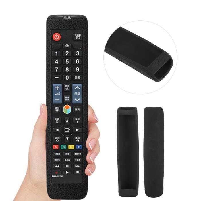 ZJCHAO Coque pour Samsung Remote Coque de protection en silicone souple  pour télécommande Samsung TV AA59-BN59-01178R / L (noir) - Cdiscount Auto