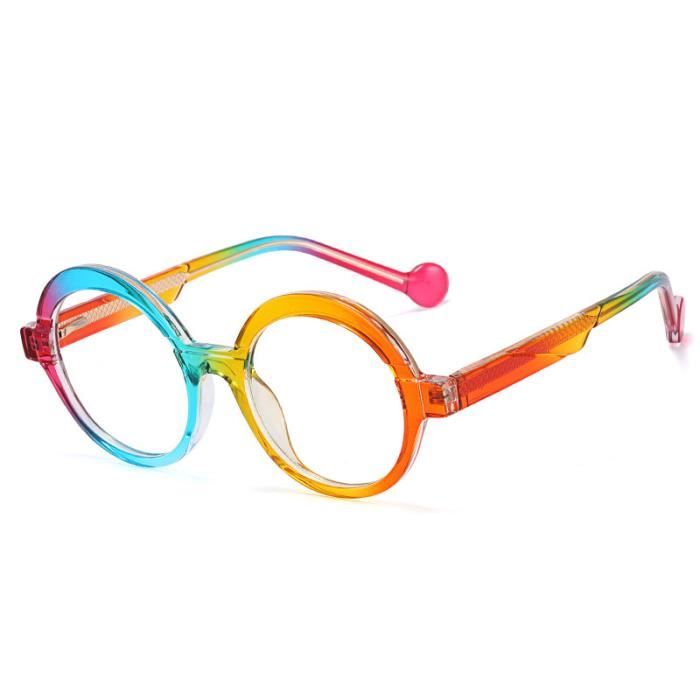 Lunettes rondes colorées 2025