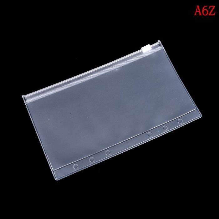 Lot De 10 Pochettes à Fermeture éclair A5/A6/A7/B5/A4 - Pour Organiser Documents, Neuf