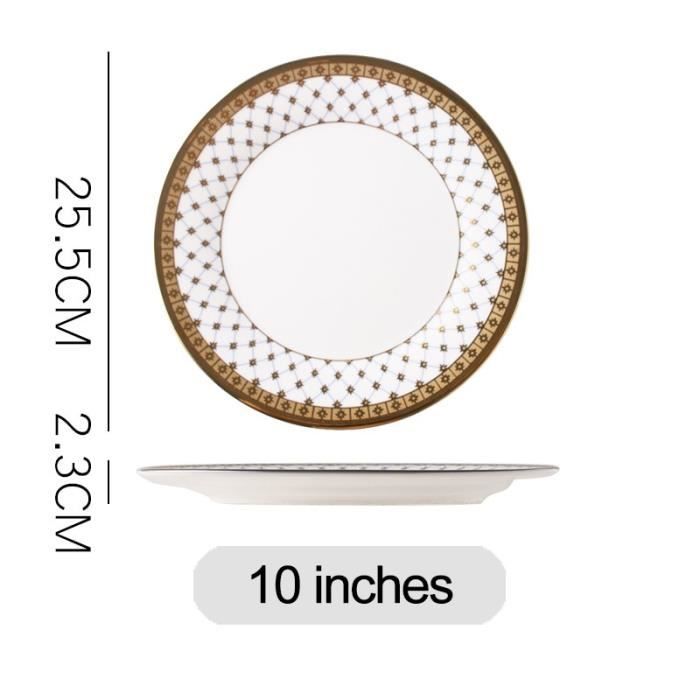 Lot De 4 Petites Assiettes à Dip En Céramique - Motif Chat - 10 Cm De Diamètre