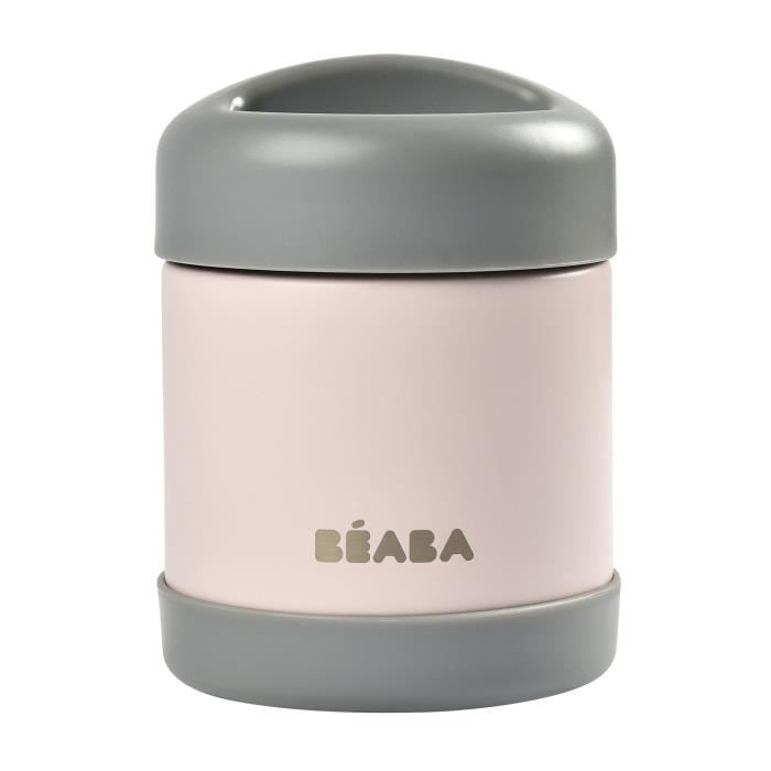 Béaba Portion Pot de Conservation Inox Isotherme Gris Rose 300ml -  Cdiscount Puériculture & Eveil bébé