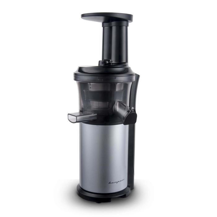 Bompani BOJ01IA/E extracteur de jus basse vitesse 60 tr/min 150 W - Noir/Inox marche arrière - Bompani
