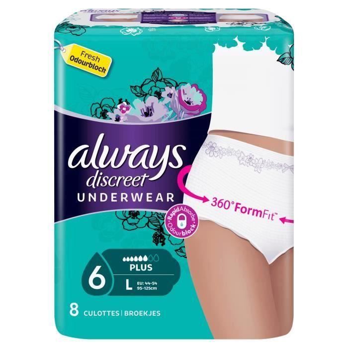 Culotte fuite urinaire clearance