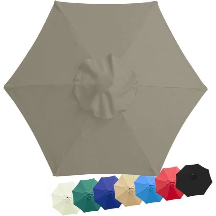 Housse De Rechange Pour Parasol, 6 Baleines, 2.7 M