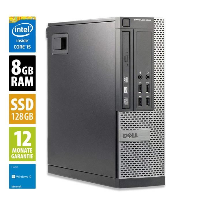 Ordinateur de Bureau Dell OptiPlex 9020 SFF - Core i5-4570 @ 32 GHz - 8Go RAM