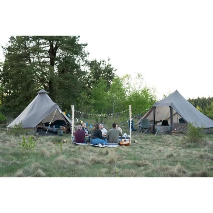 Tente De Jour Easy Camp - Couleur Gris Granit - Neuve