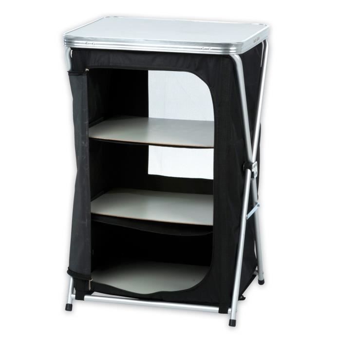 Etagere Armoire Plateau De Camping Cabinet 56x48x86cm Prix Pas