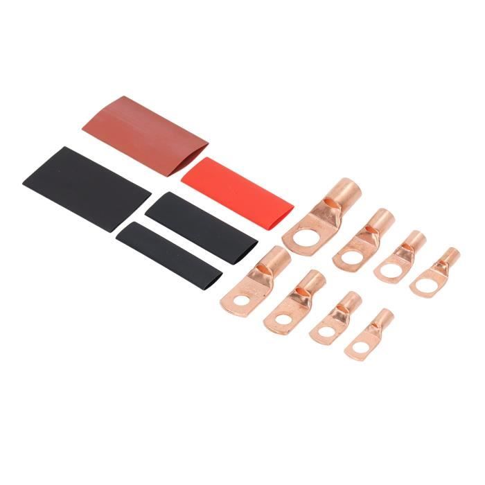 Qiilu Kit De Tubes Thermorétractables Isolés Tubes Thermorétractables