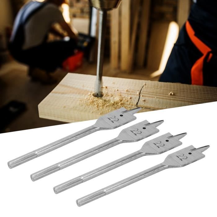 Lot De 8 Forets à Bois Nemura (3 à 10mm) - Acier Haute Teneur En Carbone, Boîte De Rangement, Marque Française, 2 Ans Garantie