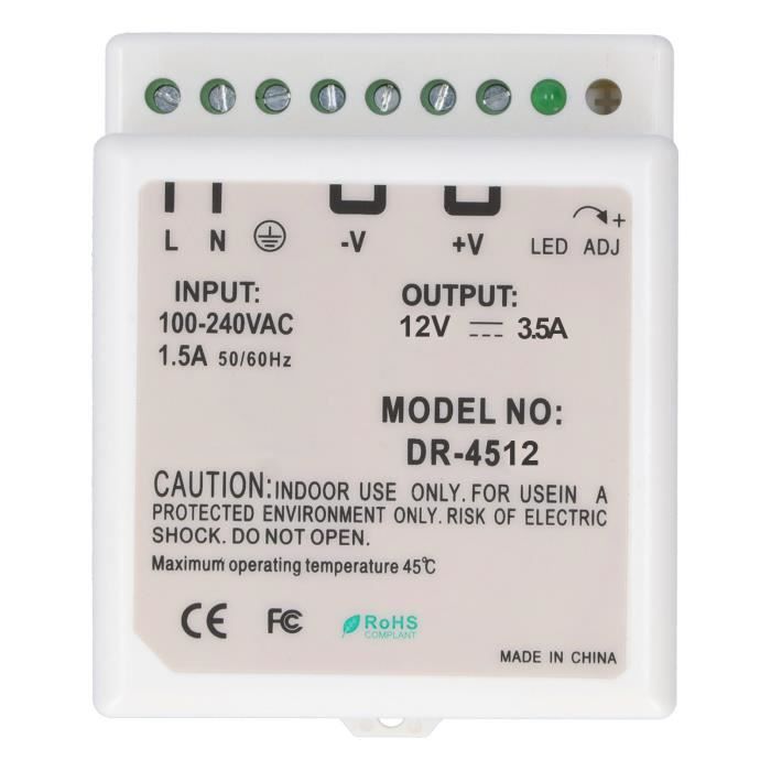 Alimentation De Commutation Astrodyne SPU45-202 – 45 Watts, Pour Bureau – Neuf