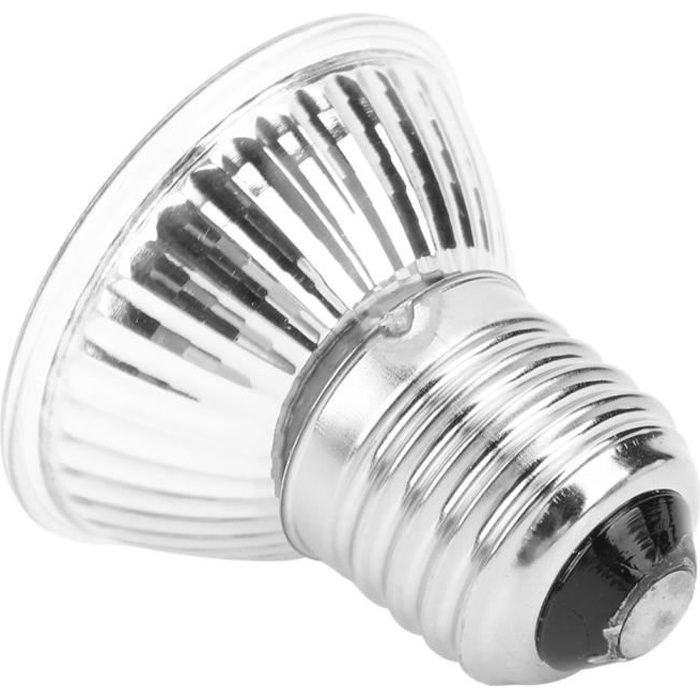 Comparer les prix de EJ.life Ampoule chauffante pour reptiles E27 Ampoule Chauffante Lampe Bain de Soleil Aquarium pour Reptiles Tortues 220‑240V